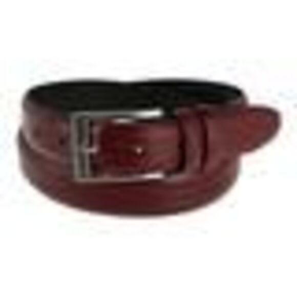 Toneka Men's Big & Tall Leather Lizard Print Belt - Picture 3 of 3